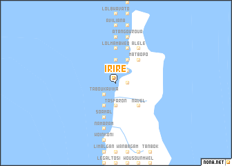 map of Iriré
