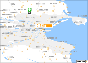 map of Irishtown