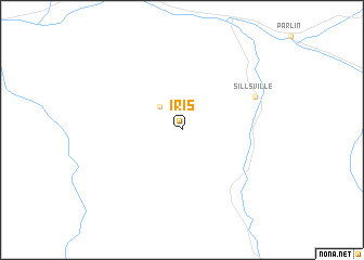 map of Iris