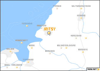 map of Iritsy