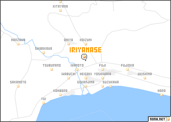 map of Iriyamase