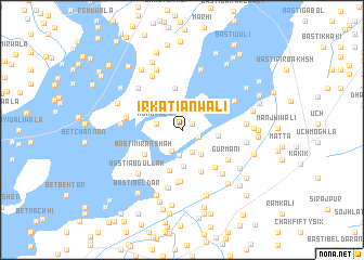 map of Irkātiānwāli