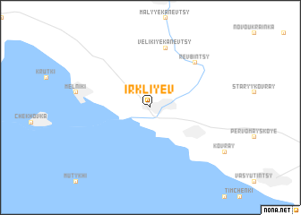 map of Irkliyev