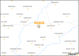 map of Irkovo