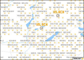 map of Irlach