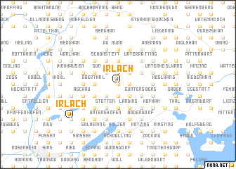 map of Irlach