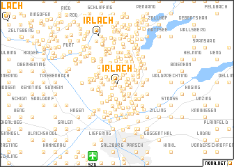 map of Irlach