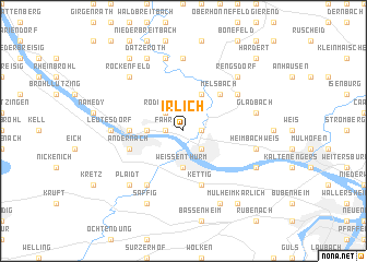 map of Irlich