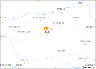 map of Irmaç