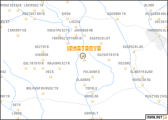 map of Irmatanya