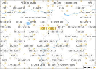 map of Irmtraut