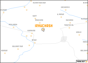 map of Irmuchash