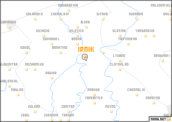 map of Irnik