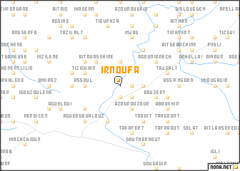 map of Irnoufa