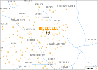 map of Iro Ccollu