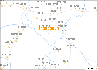 map of Irogogoua