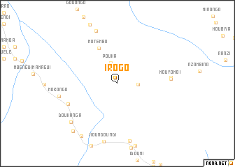 map of Irogo