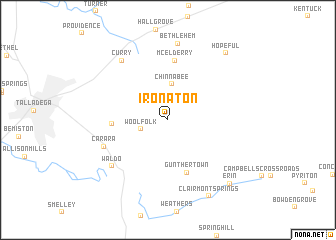 map of Ironaton