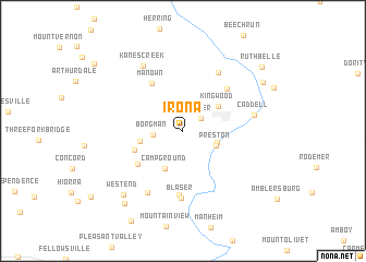 map of Irona