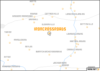 map of Iron Crossroads