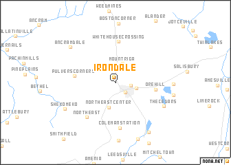 map of Irondale