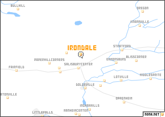 map of Irondale