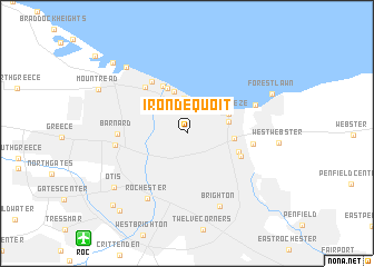 map of Irondequoit