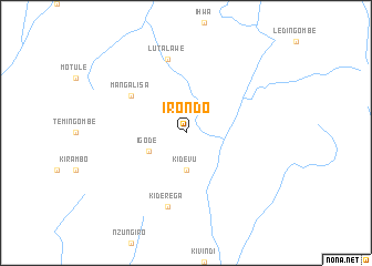 map of Irondo