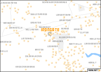 map of Iron Gate