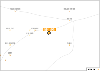 map of Ironga