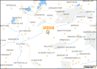 map of Ironia