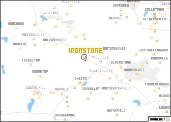 map of Ironstone