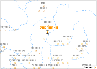 map of Iroronomu