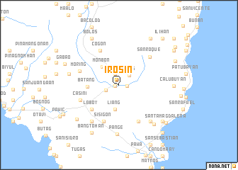 map of Irosin