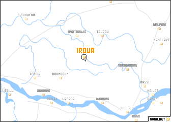map of Iroua