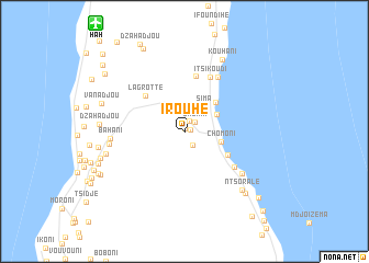 map of Irouhé