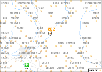 map of Iroz