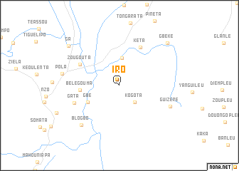 map of Iro