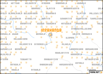 map of Irrahanda