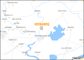 map of Irrawang