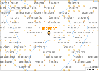 map of Irrendt