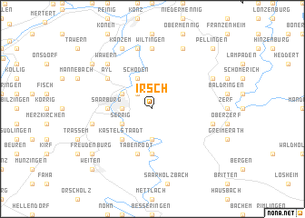 map of Irsch