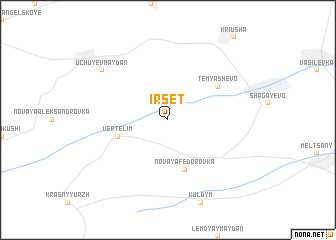 map of Irset\