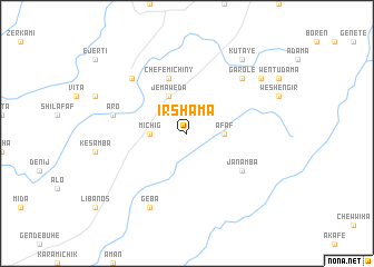 map of Irshama