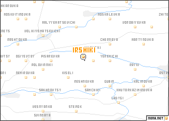 map of Irshiki