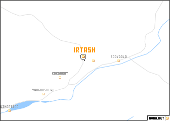 map of Irtash