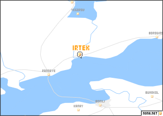 map of Irtek