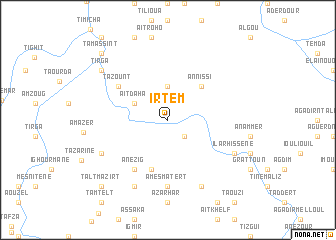 map of Irtem