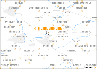 map of Irthlingborough