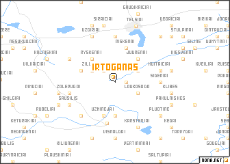 map of Irtoganas